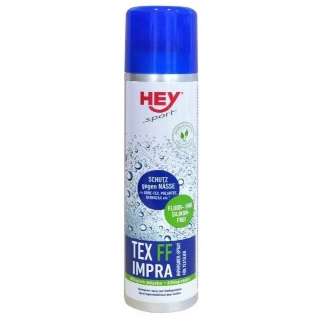 Просочення для мембранної тканини HeySport Tex FF Impra-Spray 200 ml (20679000) від компанії інтернет-магазин "БИТПРОМТОРГ" - фото 1