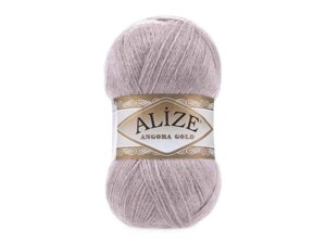 Пряжа Angora Gold 163 5шт/уп 20% бавовна 80% акрил 100г 550м ТМ ALIZE