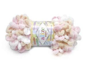 Пряжа Puffy Color 6046 5шт / уп ТМ Alize