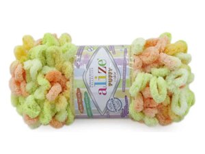 Пряжа Puffy Color 6313 5шт / уп ТМ ALIZE