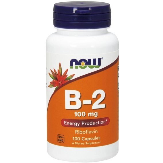 Рибофлавін NOW Foods Vitamin B-2 /Riboflavin 100 mg 100 Caps від компанії інтернет-магазин "БИТПРОМТОРГ" - фото 1