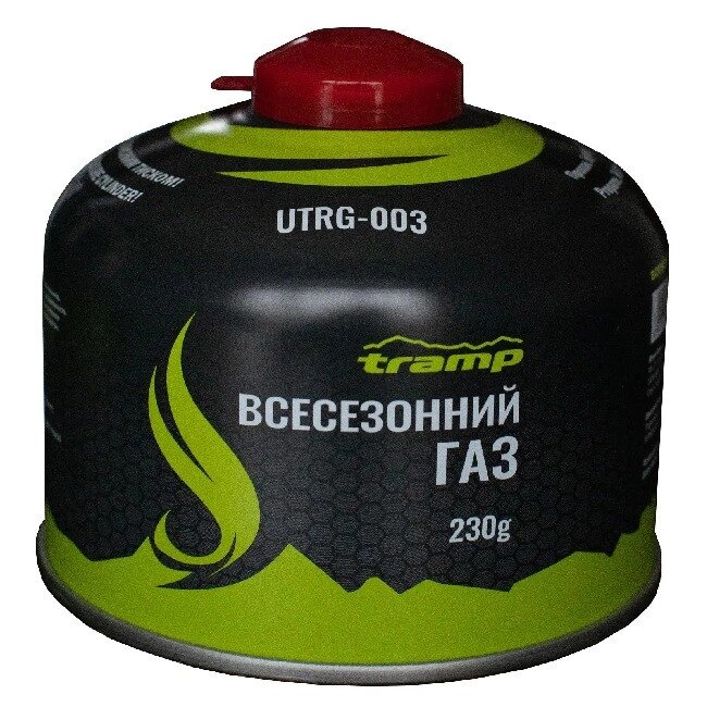 Різьбовий газовий балон 230 грам Tramp UTRG-003 від компанії інтернет-магазин "БИТПРОМТОРГ" - фото 1