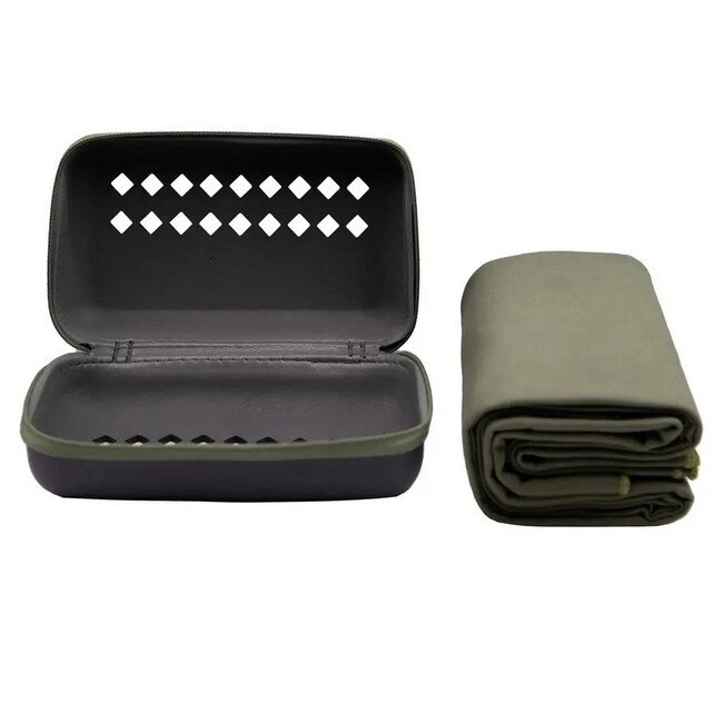 Рушник для спорту та туризму TRAMP Pocket Towel 40х80 см Army Green (UTRA-161-S-army-green) від компанії інтернет-магазин "БИТПРОМТОРГ" - фото 1