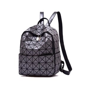 Рюкзак Berkani T-RB31328 жіночий стильний Bao Bao Geometric Gray