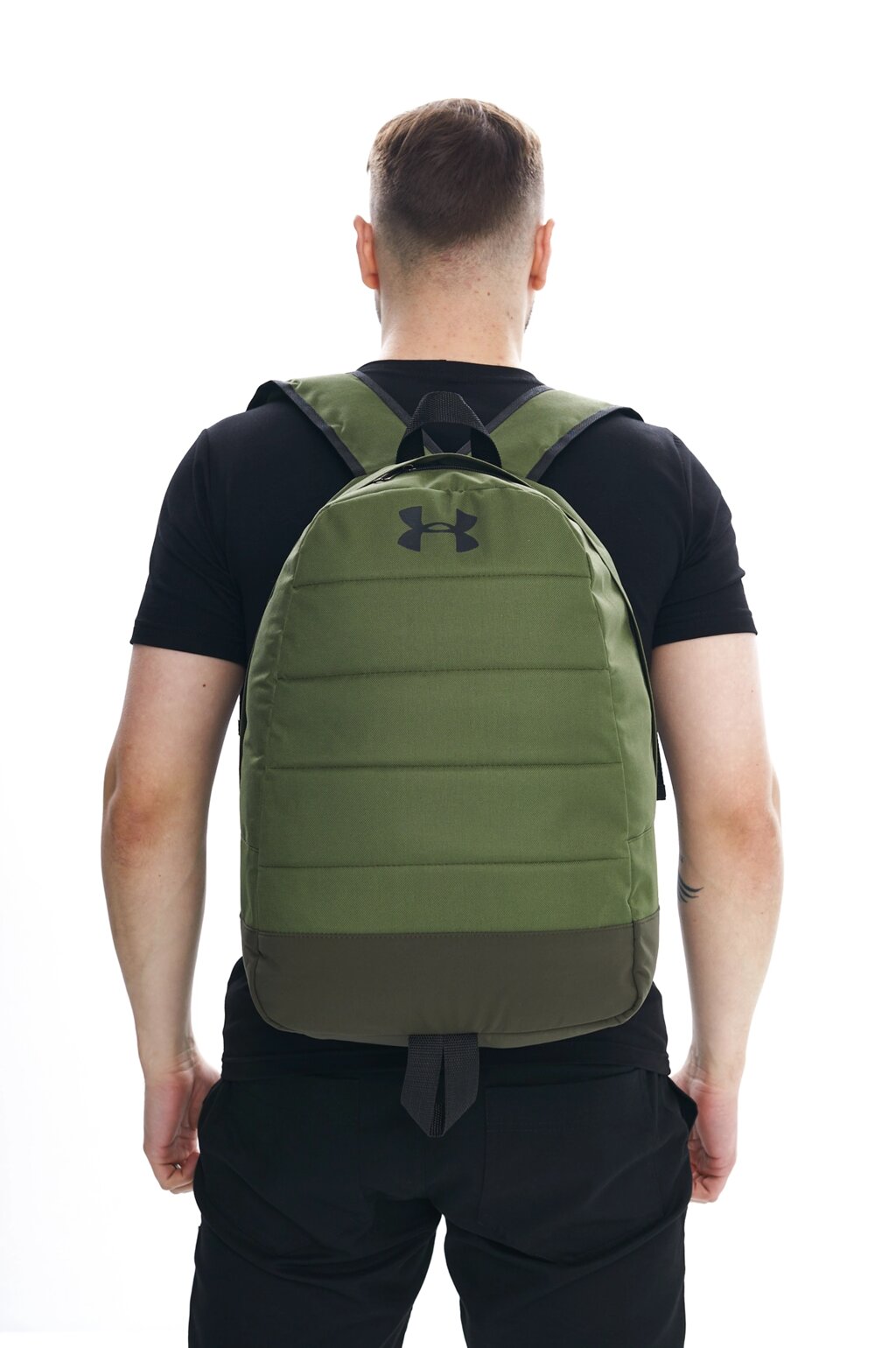 Рюкзак Матрас Хакі Under Armour чорне лого (1355909276) від компанії інтернет-магазин "БИТПРОМТОРГ" - фото 1