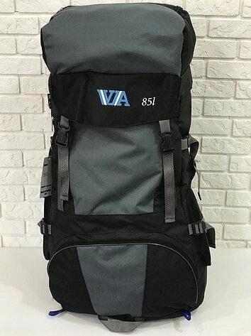 Рюкзак туристичний VA T-04-2 85л Сірий (009230) від компанії інтернет-магазин "БИТПРОМТОРГ" - фото 1