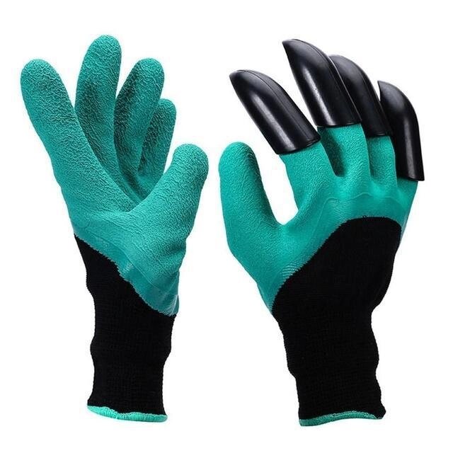 Садові рукавички з пазурами Garden Gloves від компанії інтернет-магазин "БИТПРОМТОРГ" - фото 1