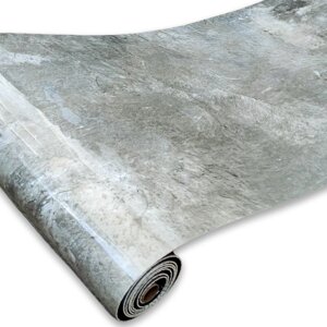 Самоклеюча вінілова плитка в рулоні сірий мармур 3000х600х2мм (81033-1-глянець)