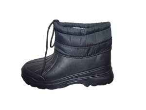 Чоботи зимові unisex ТЕРМОС (8 пар) Чорні р. 39-45 ТМ CROSS