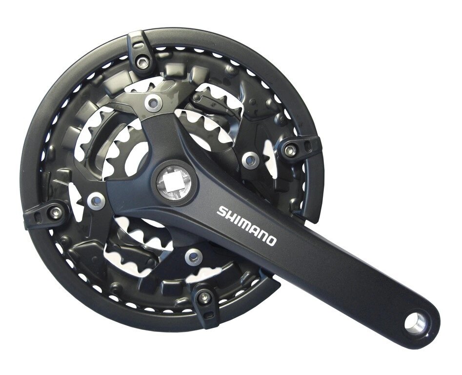 Шатуні Shimano Acera FC-T3010 44T 170мм Чорний (547387-170) від компанії інтернет-магазин "БИТПРОМТОРГ" - фото 1