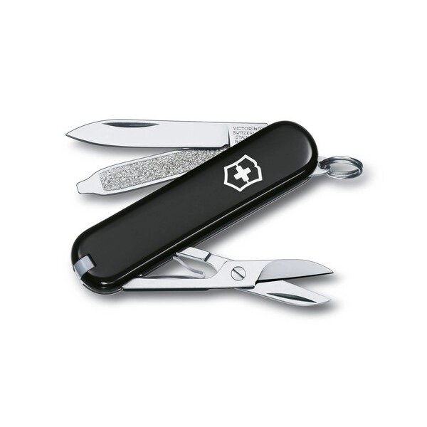 Швейцарський ніж Victorinox Classic SD Black (0.6223.3) від компанії інтернет-магазин "БИТПРОМТОРГ" - фото 1