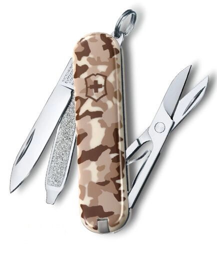 Швейцарський ніж Victorinox Classic SD Desert 58 мм Camouflage (0.6223.941) від компанії інтернет-магазин "БИТПРОМТОРГ" - фото 1