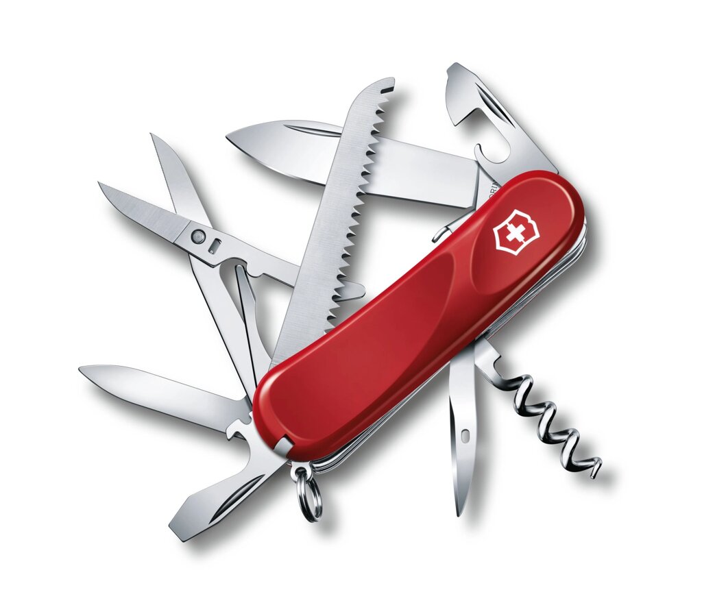 Швейцарський ніж Victorinox Evolution S17 85 мм 15 функцій Червоний (2.3913. SE) від компанії інтернет-магазин "БИТПРОМТОРГ" - фото 1