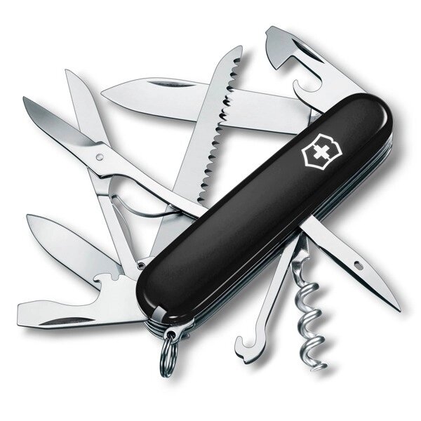 Швейцарський ніж Victorinox Huntsman Чорний (1.3713.3) від компанії інтернет-магазин "БИТПРОМТОРГ" - фото 1