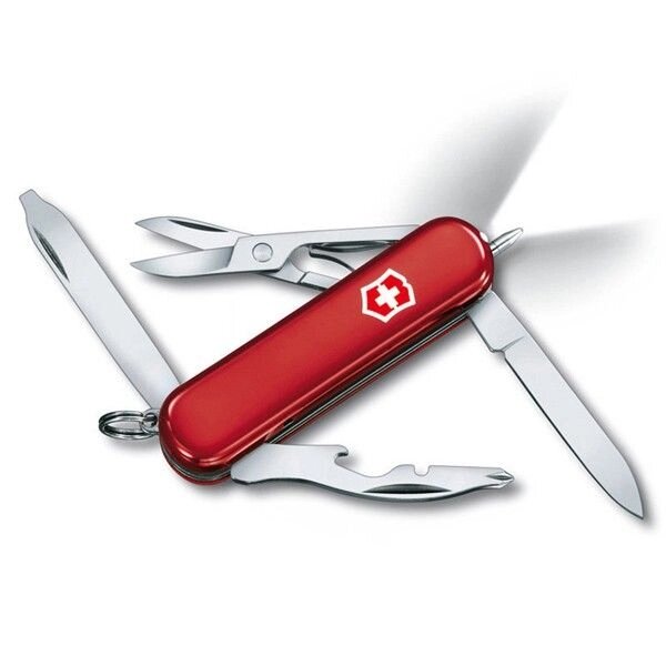 Швейцарський ніж Victorinox Midnite Manager 58 мм 10 функцій Червоний (0.6366) від компанії інтернет-магазин "БИТПРОМТОРГ" - фото 1