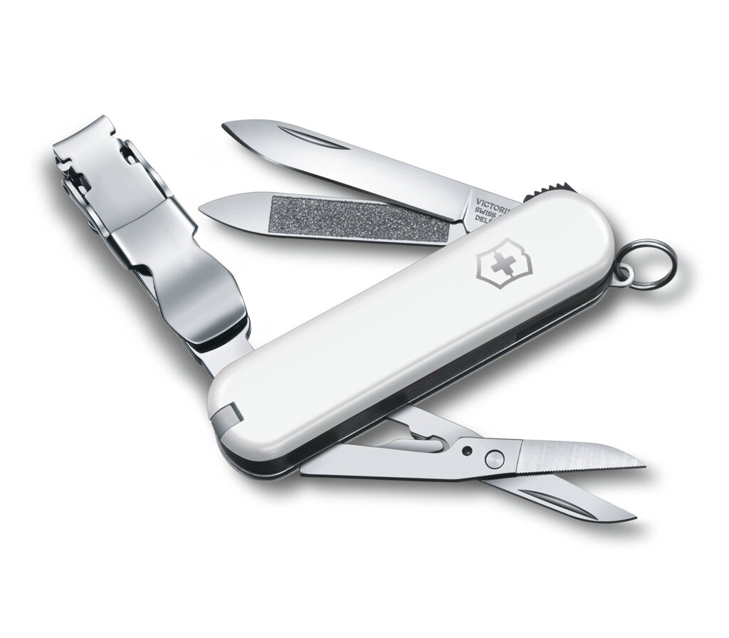 Швейцарський ніж Victorinox NailClip 580 65 мм 8 функцій Білий (0.6463.7) від компанії інтернет-магазин "БИТПРОМТОРГ" - фото 1