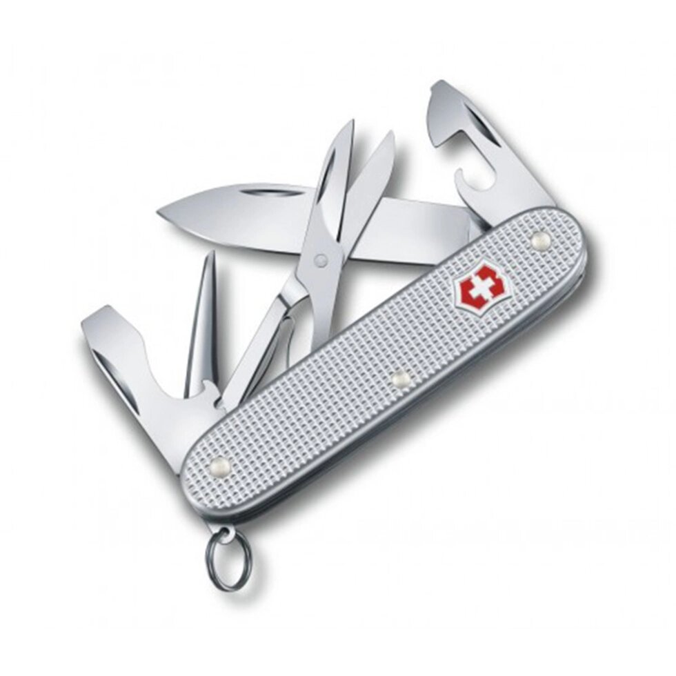 Швейцарський ніж Victorinox Pioneer X Сріблястий (0.8231.26) від компанії інтернет-магазин "БИТПРОМТОРГ" - фото 1