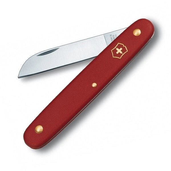 Швейцарський ніж Victorinox садовий 100 мм 1 функція Червоний (3.9050) від компанії інтернет-магазин "БИТПРОМТОРГ" - фото 1