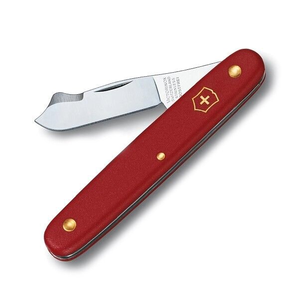 Швейцарський ніж Victorinox садовий 100 мм 2 функції Червоний (3.9040) від компанії інтернет-магазин "БИТПРОМТОРГ" - фото 1