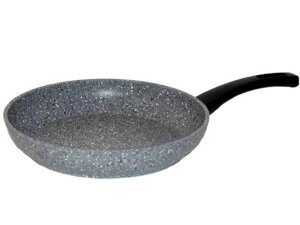 Сковорода без кришки 22см з антипригарним покриттям Граніт Грей 22136Р ТМ BIOL