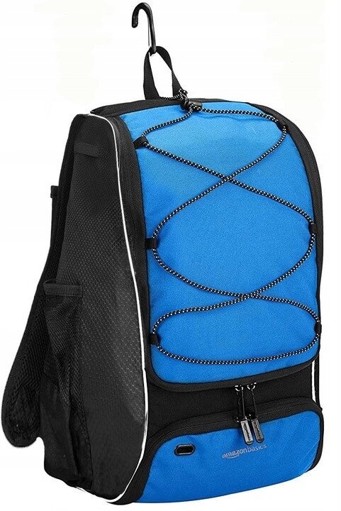 Спортивний рюкзак Amazon Basics 68042 22L Чорний із синім від компанії інтернет-магазин "БИТПРОМТОРГ" - фото 1
