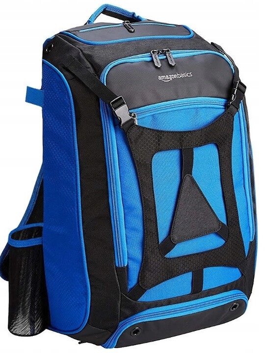Спортивний рюкзак Amazon Basics ZH1709019R4 35L Синій із чорним від компанії інтернет-магазин "БИТПРОМТОРГ" - фото 1