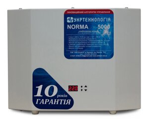 Стабілізатор напруги Укртехнологія Norma НСН-5000 (25А)