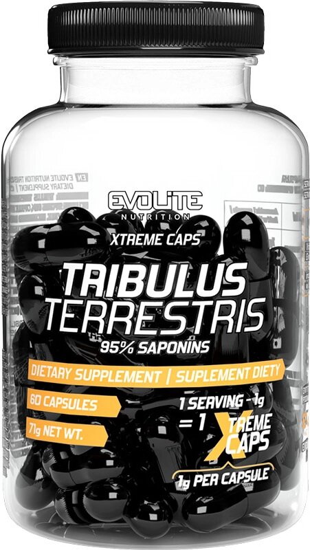 Стимулятор тестостерону Evolite Nutrition Tribulus Terrestris 95% 60 капсул (27530) від компанії інтернет-магазин "БИТПРОМТОРГ" - фото 1