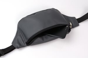 Сумка бананка Sambag Tirso MSH Графітовий (80111009)