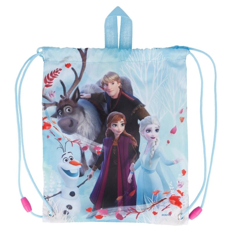 Сумка для обіду із застібкою на шнурку Stor Frozen 25х30 см (51054) від компанії інтернет-магазин "БИТПРОМТОРГ" - фото 1