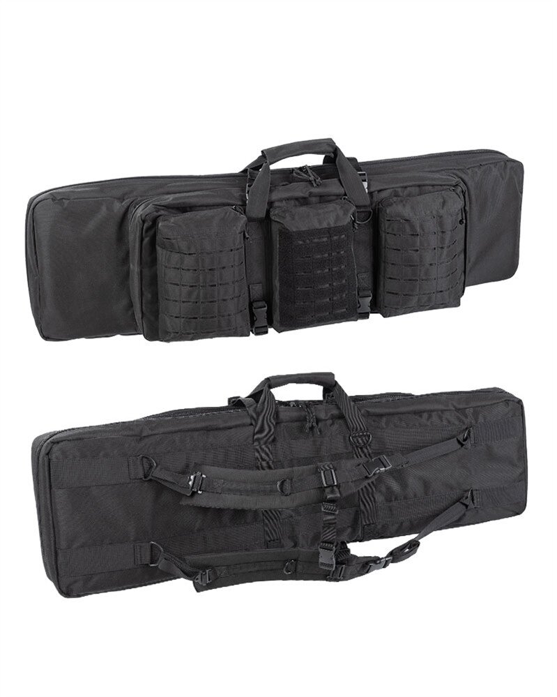 Сумка для зброї Mil-Tec RIFLE CASE DOUBLE black 16193402 від компанії інтернет-магазин "БИТПРОМТОРГ" - фото 1