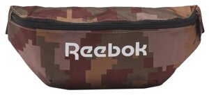 Сумка на пояс Reebok Act Core Коричневий 12х26х7 см (SHC1694)