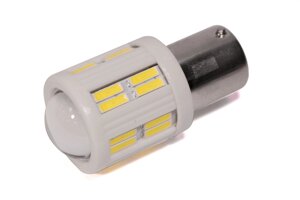 Світлодіодна лампа StarLight T25 28(24+4 лінза) діодів 4014 12V-24V 3.5W WHITE кераміка