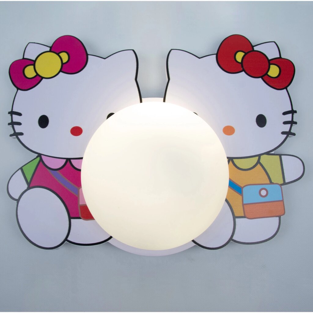 Світильник настінний дитяче бра Sunlight Hello Kitty 179-1 від компанії інтернет-магазин "БИТПРОМТОРГ" - фото 1