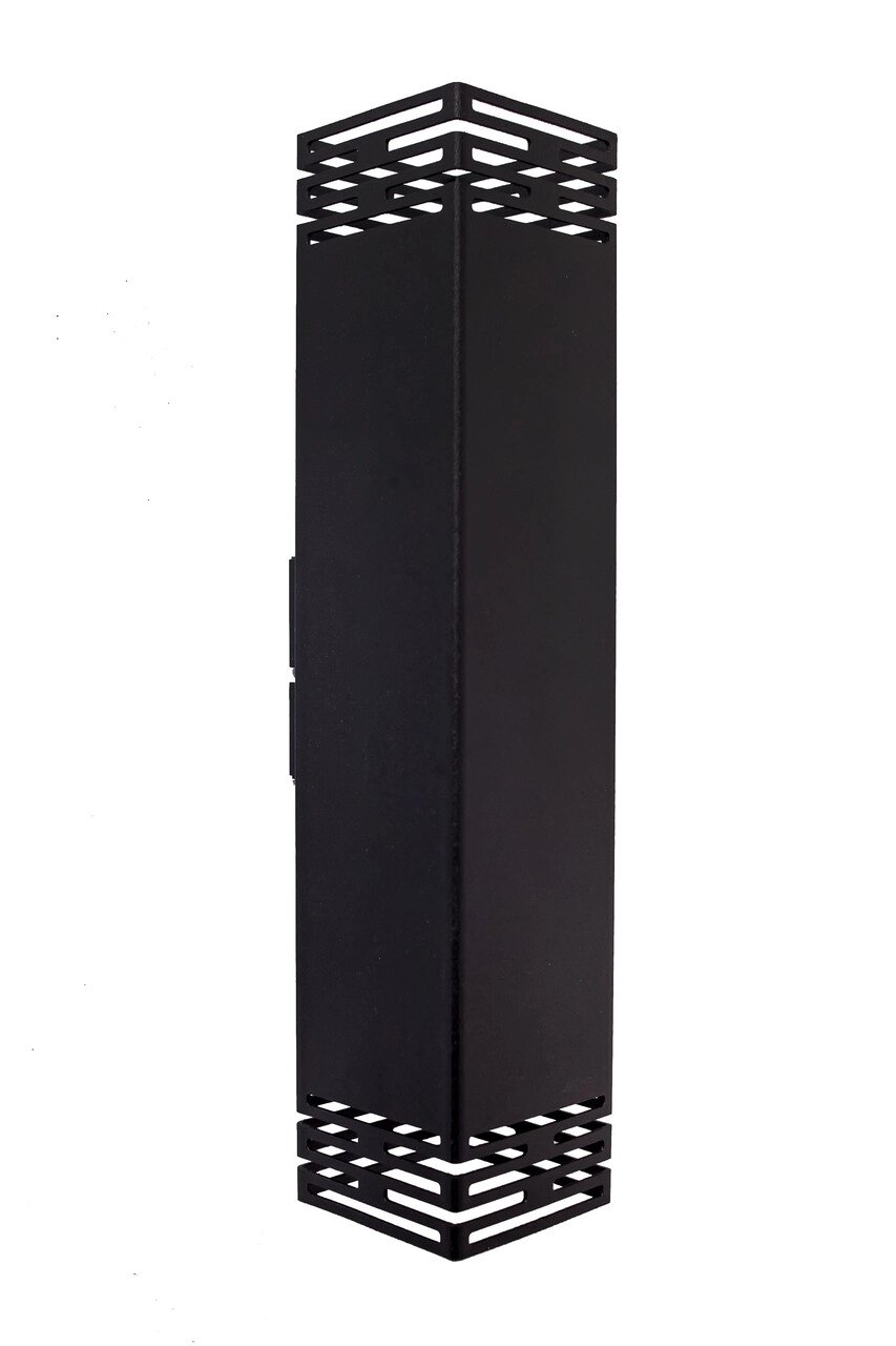 Світильник настінний MSK Electric Sieve бра під дві лампи NL 23702-1 BK чорний від компанії інтернет-магазин "БИТПРОМТОРГ" - фото 1