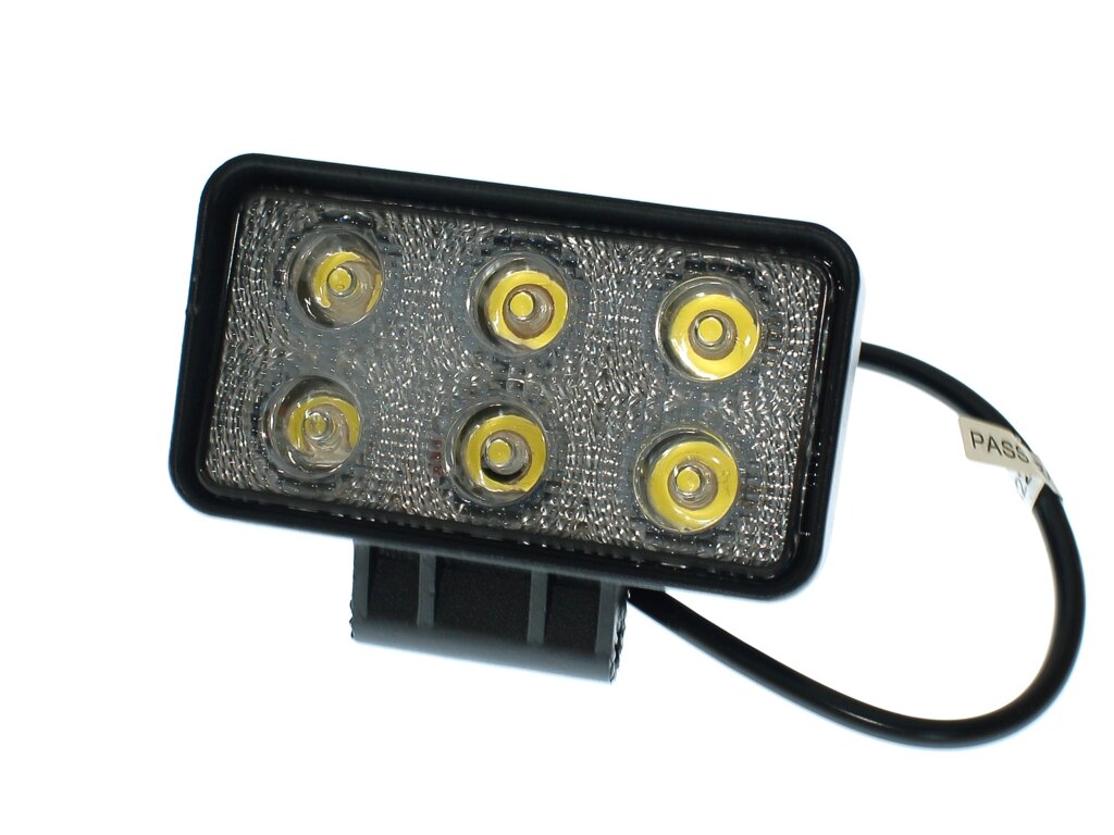 Світлодіодна фара AllLight 09type18W 6chip OSRAM 3535 spot від компанії інтернет-магазин "БИТПРОМТОРГ" - фото 1