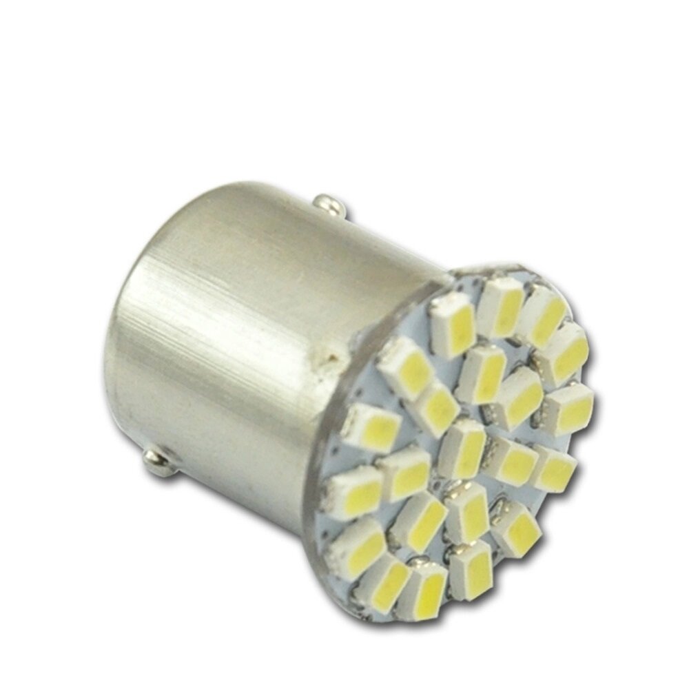 Світлодіодна лампа AllLight T25/5 22 діода 1206 1157 BA15S 12V WHITE від компанії інтернет-магазин "БИТПРОМТОРГ" - фото 1