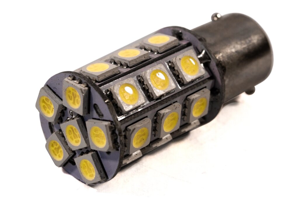 Світлодіодна лампа AllLight T25/5 27 діодів 5050 1157 BA15S 12V від компанії інтернет-магазин "БИТПРОМТОРГ" - фото 1