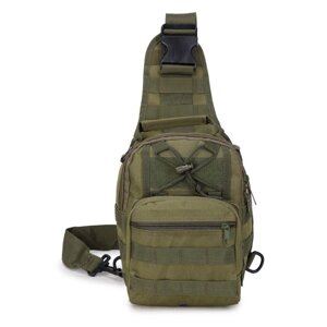 Тактична сумка-рюкзак Military T-Bag 3 28х18х13 см Хакі