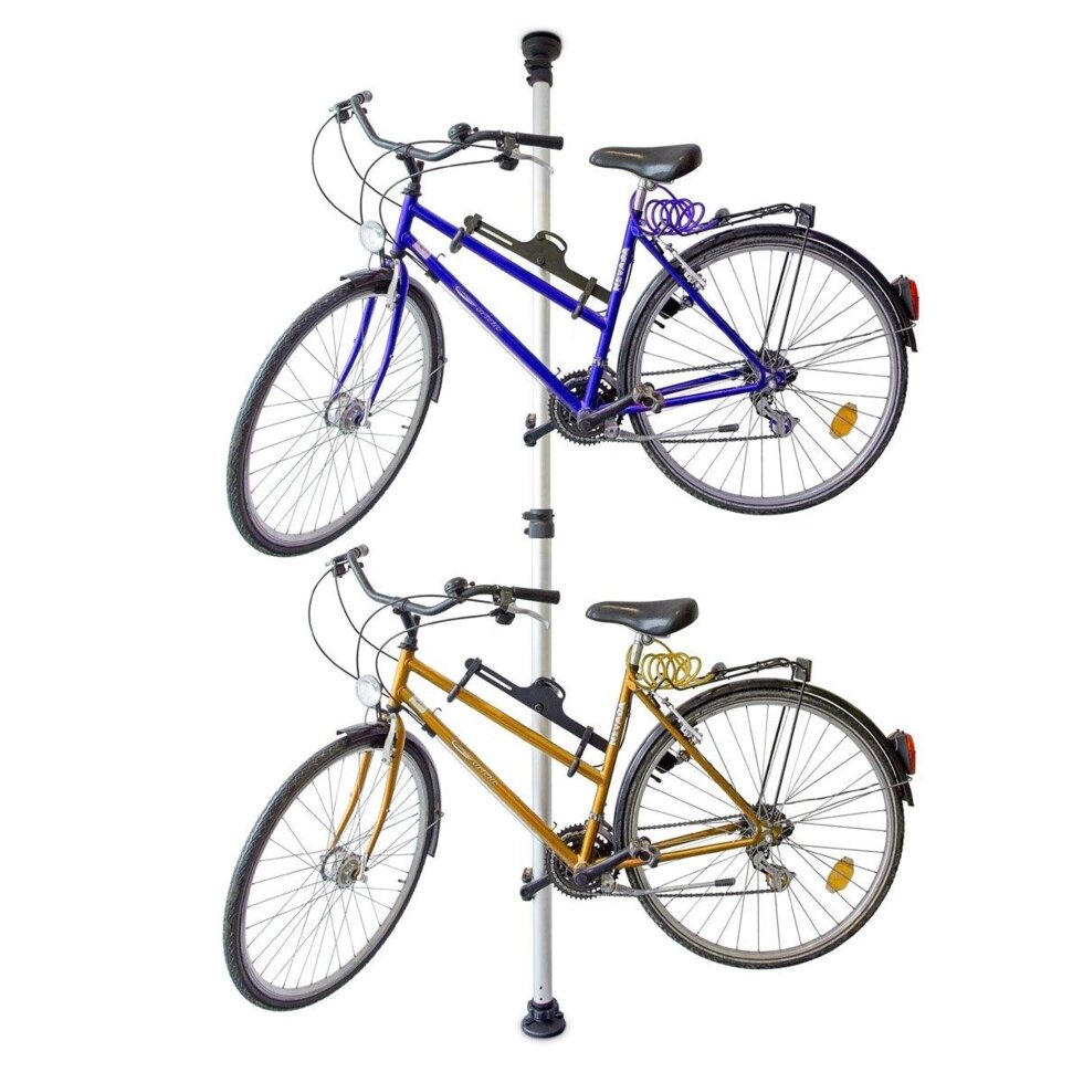 Телескопічна стійка-вішалка для 2х велосипедів від компанії інтернет-магазин "БИТПРОМТОРГ" - фото 1
