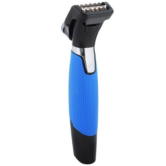 Тример для бороди та вусів акумуляторний Breetex BR-204W Blue/Black від компанії інтернет-магазин "БИТПРОМТОРГ" - фото 1