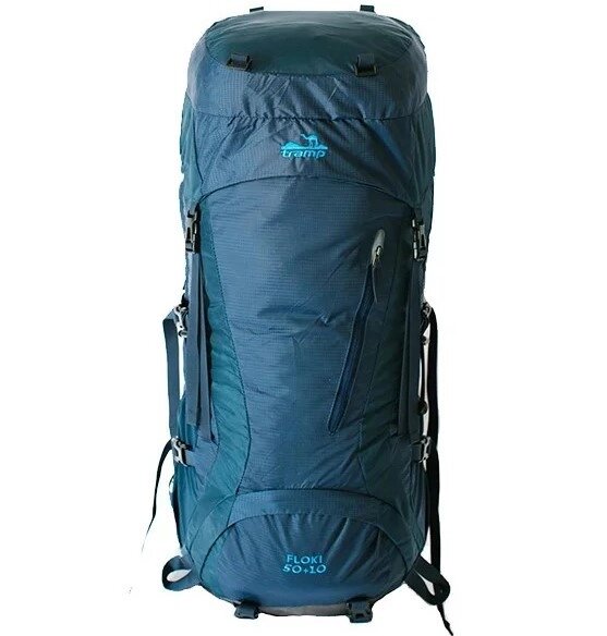 Туристичний рюкзак для трекінгу, полегшений Tramp Floki TRP-046 60 л (50+10 л), синій від компанії інтернет-магазин "БИТПРОМТОРГ" - фото 1