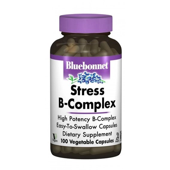 У комплекс Bluebonnet Nutrition Stress B-Complex 100 Veg Caps від компанії інтернет-магазин "БИТПРОМТОРГ" - фото 1