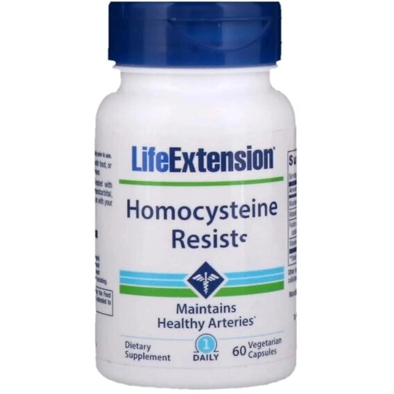 У комплекс Life Extension Homocysteine Resist 60 Veg Caps LEX-21216 від компанії інтернет-магазин "БИТПРОМТОРГ" - фото 1