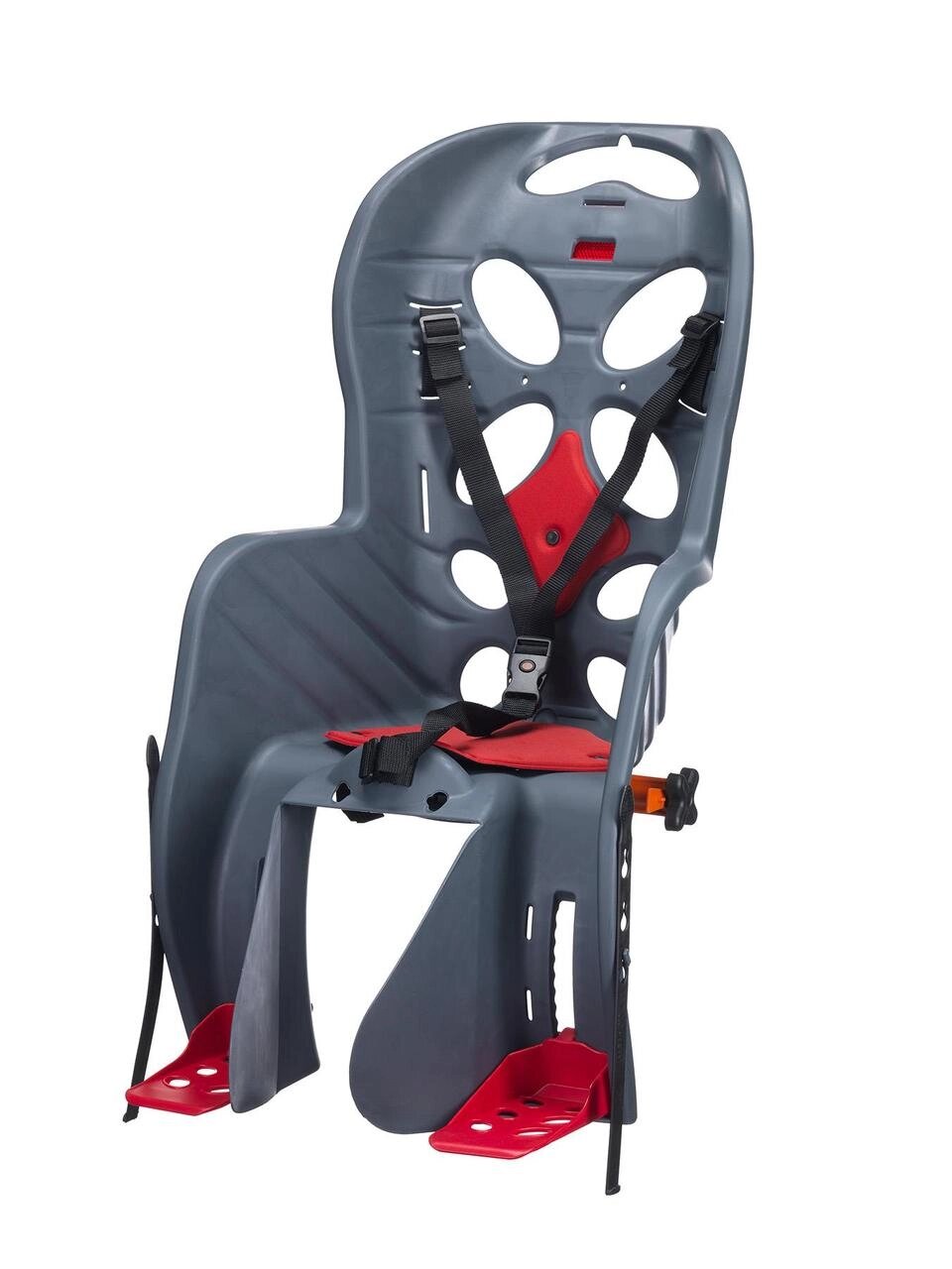 Велокрісло дитяче HTP Fraach на багажник до 22кг Сірий (WYP709) від компанії інтернет-магазин "БИТПРОМТОРГ" - фото 1