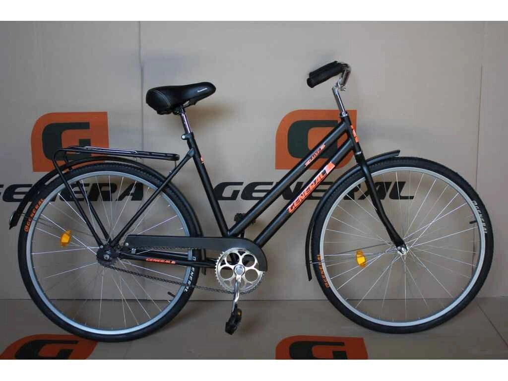 Велосипед 28 Люкс Жіночій (чорний) ТМ GENERAL від компанії інтернет-магазин "БИТПРОМТОРГ" - фото 1