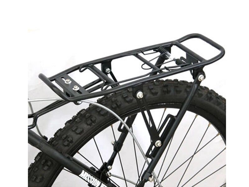Велосипедний багажник під дискове гальмо, алюмінієве Feel Fit Чорний від компанії інтернет-магазин "БИТПРОМТОРГ" - фото 1