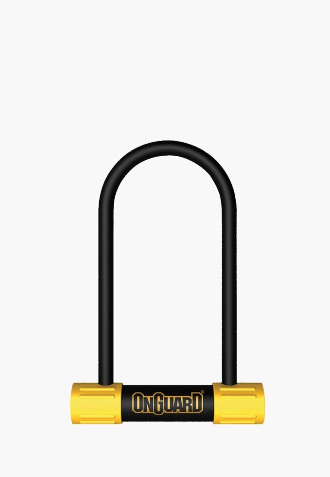 Велозамок Onguard U-lock 8010 BULLDOG STD 115x230 Чорний з жовтим від компанії інтернет-магазин "БИТПРОМТОРГ" - фото 1