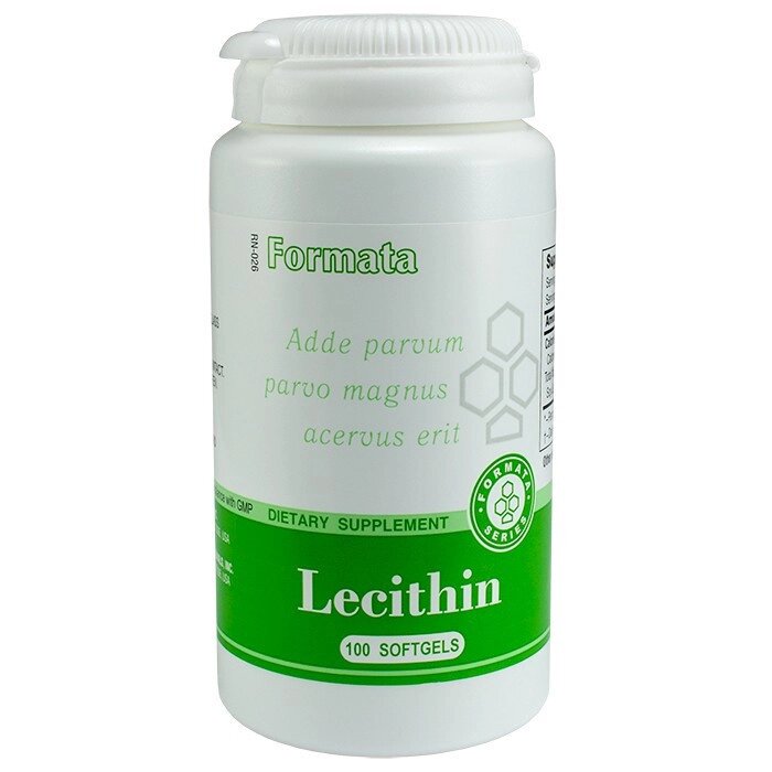 Відновлення нервових клітин Lecithin Santegra 100 капсул від компанії інтернет-магазин "БИТПРОМТОРГ" - фото 1