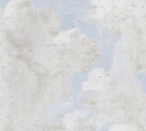 Вінілові шпалери на флізеліновій основі A. S. Creation History of Art 37649-3 Сірий-Блакитний
